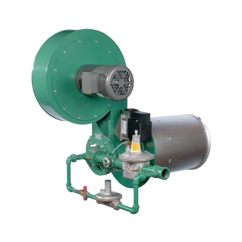 How does a burner achieve a fast, stable, and safe switching when used for multiple fuels?